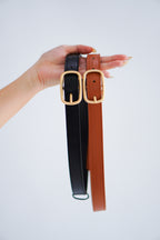Basic Buckle Belt in Black