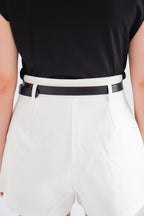 Basic Buckle Belt in Black