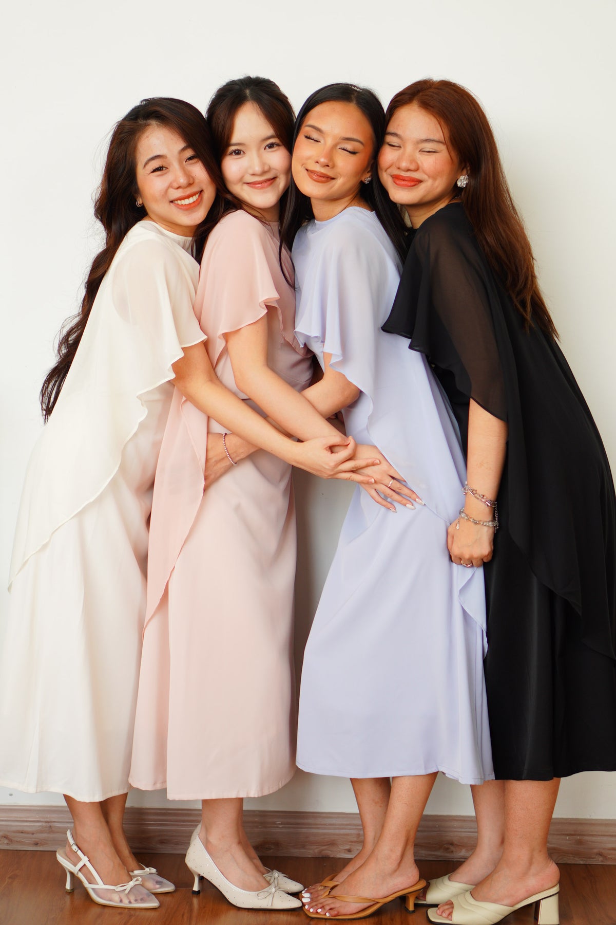 Camille Cape Dress Set by Bash