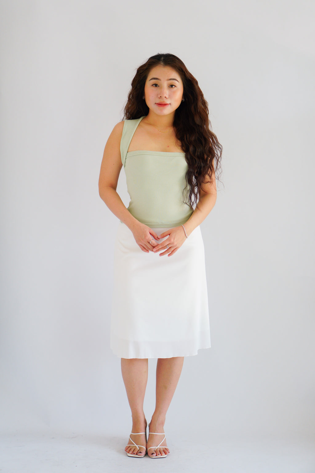 Nova Halter Top in Green