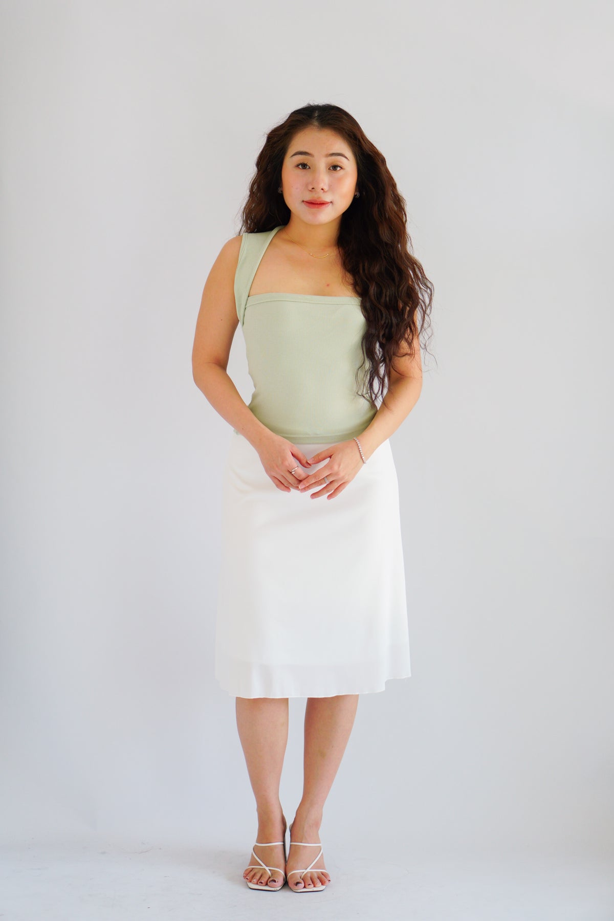 Nova Halter Top in Green