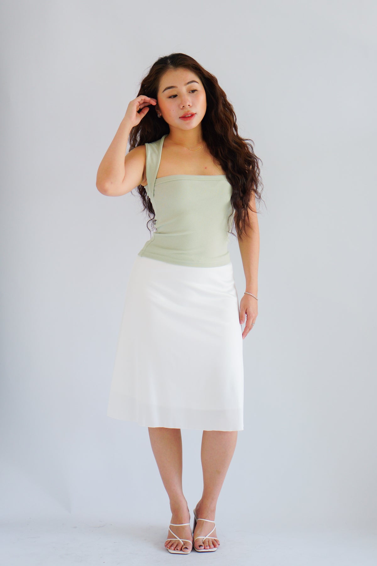 Nova Halter Top in Green