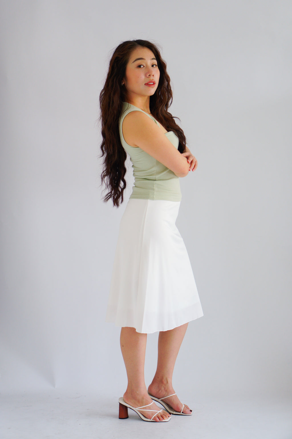 Nova Halter Top in Green
