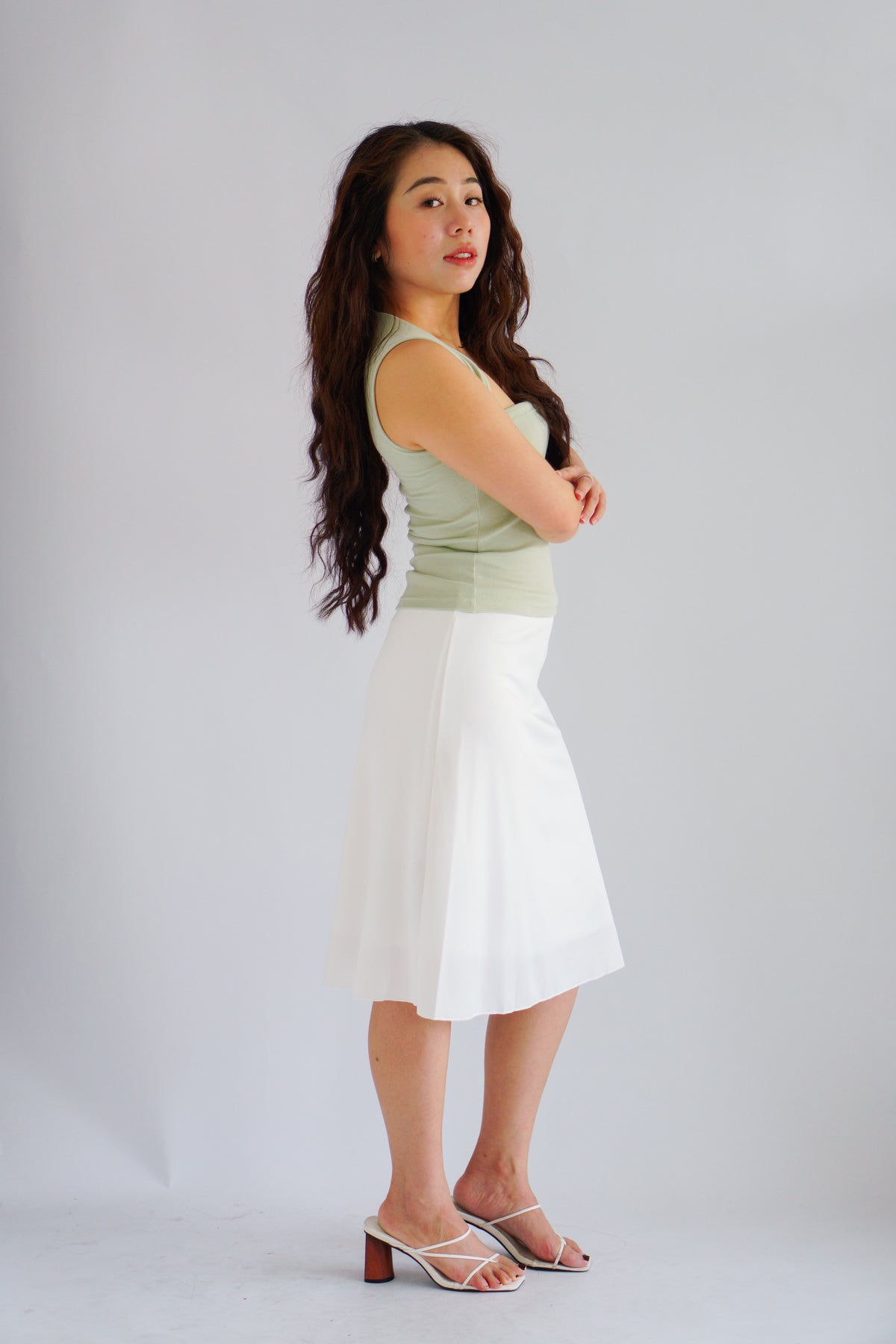 Nova Halter Top in Green
