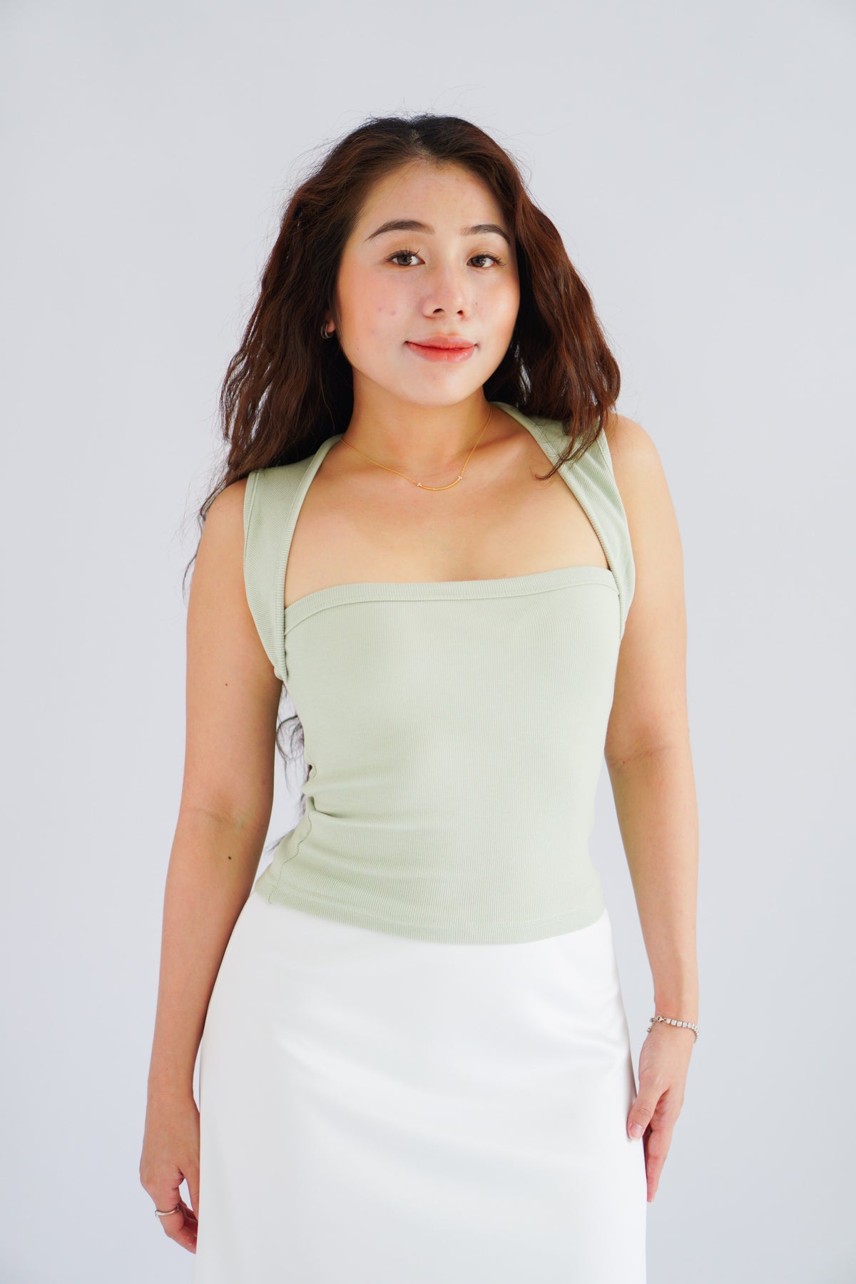 Nova Halter Top in Green