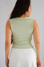 Nova Halter Top in Green