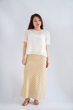 (BACKORDER) Elsinne 2 Piece Sheer Top in White