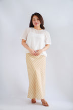 (BACKORDER) Elsinne 2 Piece Sheer Top in White