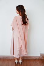 Camille Cape Dress Set by Bash in Pink