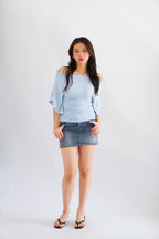 Rei Mini Denim Skirt