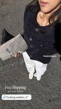 Vion Tweed Jacket - As Seen on @wawee_itsme