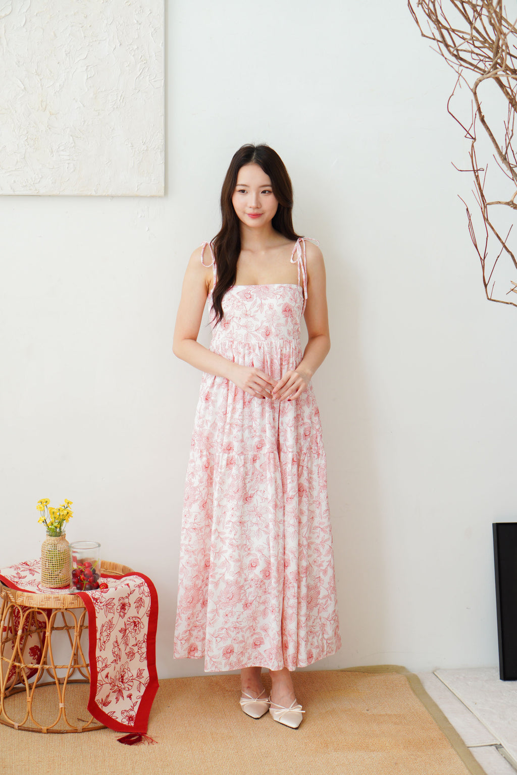 Sol Floral Maxi Dress by Bash in Amber Floral Print