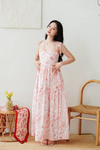 Sol Floral Maxi Dress by Bash in Amber Floral Print