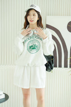Lolana Linen Shorts in White