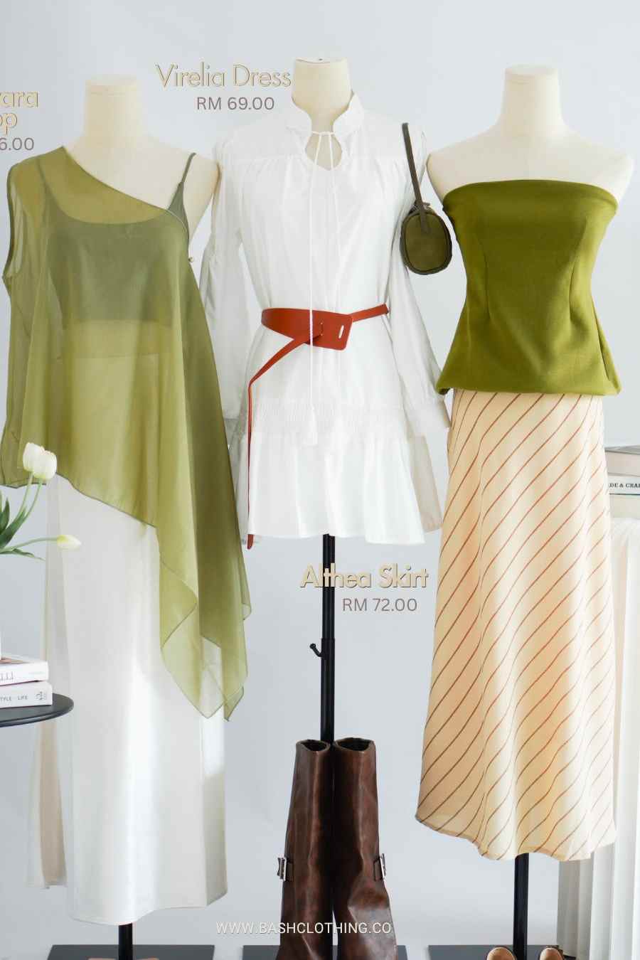 Sylvara Top + Elira Skirt + Virelia Dress + Thea Top + Althea Skirt - As Seen On Bash