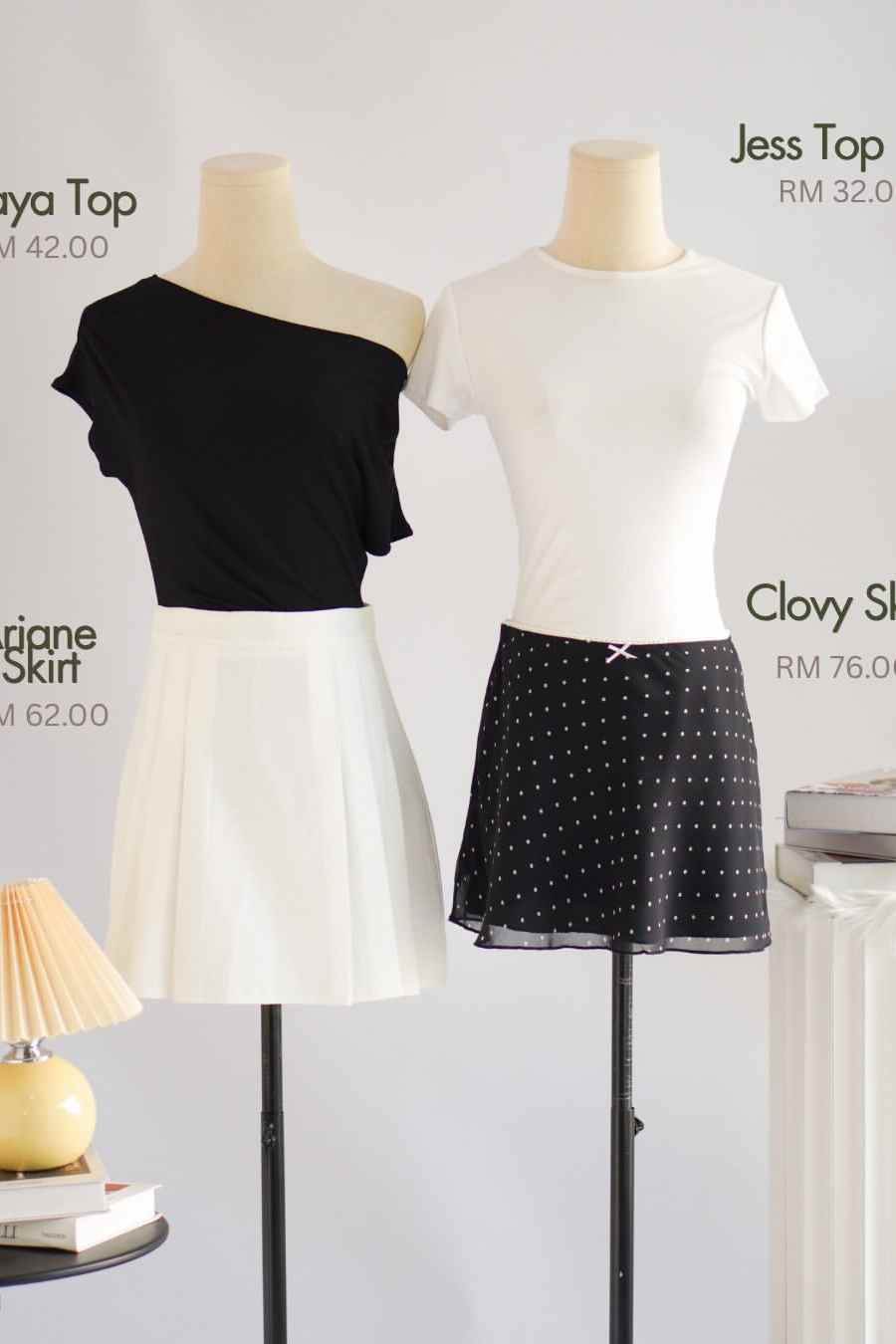 Maya Top + Darcy Skirt + Jess Top + Clovy Skirt - As Seen On Bash