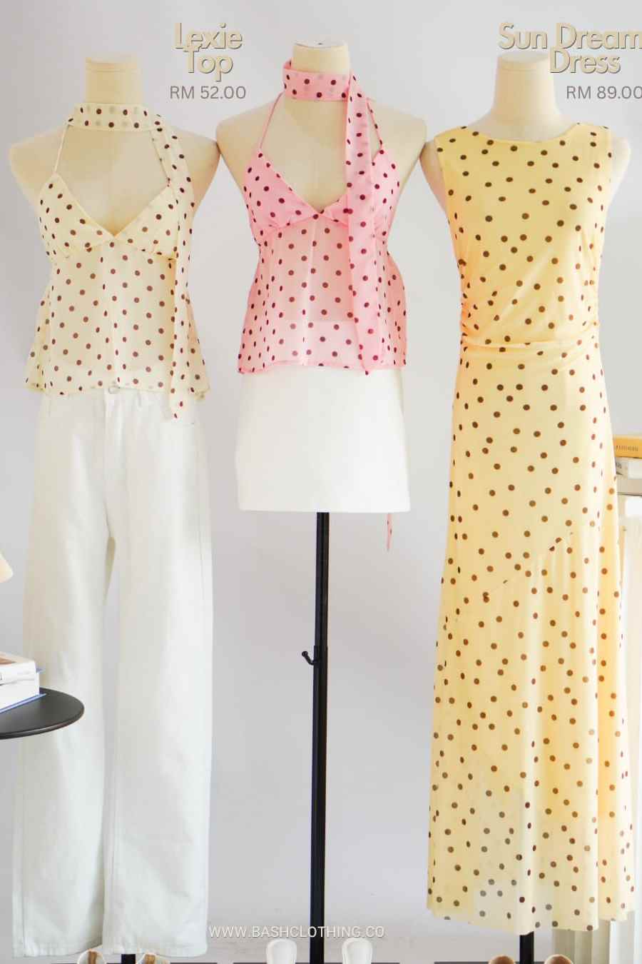Lexie Tops + Mia Jeans + Killy Skirt + Sun Dreamer Dress - As Seen On Bash
