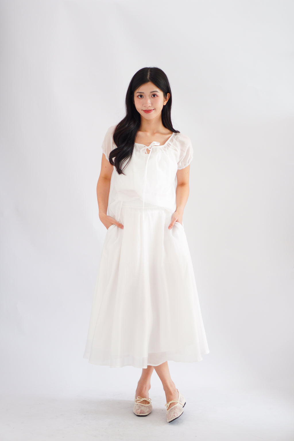 Celeste Set by Bash in White