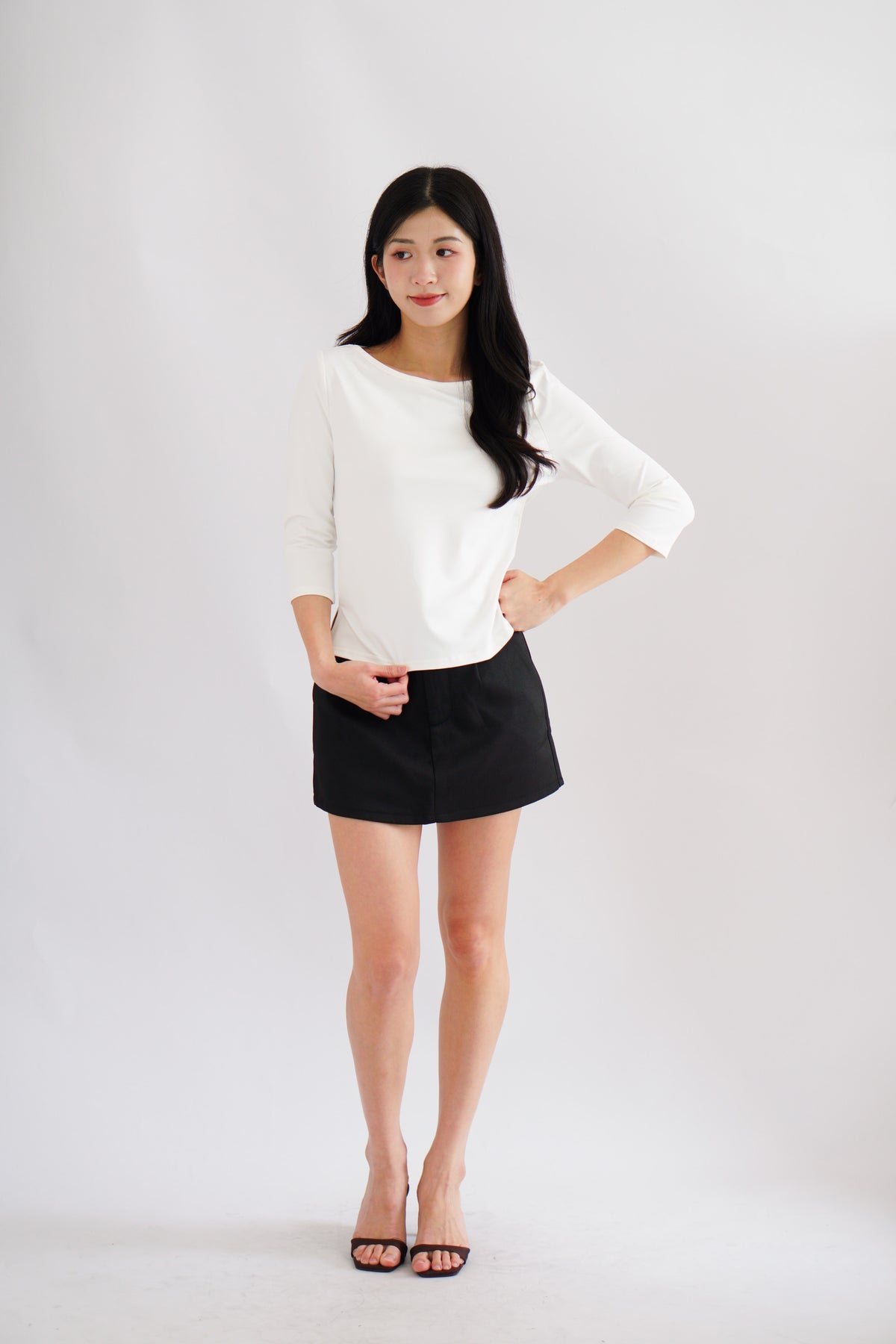 Ingrid Mini Skirt in Black