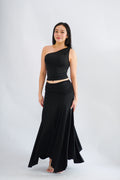 Renice Toga 2 Piece Skirt Set in Black