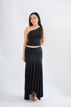 Renice Toga 2 Piece Skirt Set in Black