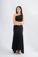 Renice Toga 2 Piece Skirt Set in Black