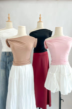 Cedar Toga Ruched Top